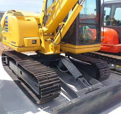 2016 Jaar Komatsu PC60 6Ton Hydraulische Mini Digger Crawler Graafmachine Uitstekend en goed