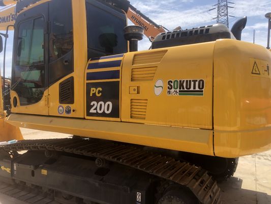 Originele Komatsu PC200 graafmachine 20TON Gebruikte graafmachine met een emmercapaciteit van 1,2 M3