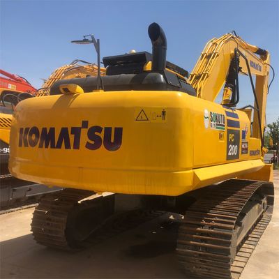 Gebruikte Komatsu PC200 graafmachine met 0-2000 werkuren en 20000 kg machinegewicht