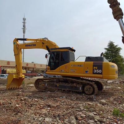 Gebruikte graafmachine PC350 PC300 PC360 met een werkgewicht van 35 ton uit Japan