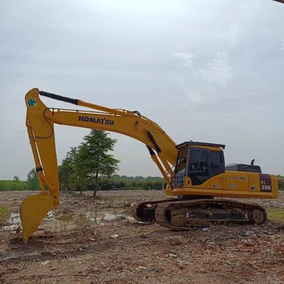 Gute staat 35 ton Komatsu PC350 gebruikte graafmachines met originele hydraulische cilinder