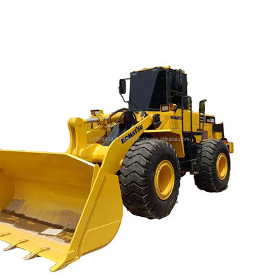 Gebruikte bouwmaterialen winkels Komatsu WA 380 lader 20 ton nominale lading en uitstekende prestaties
