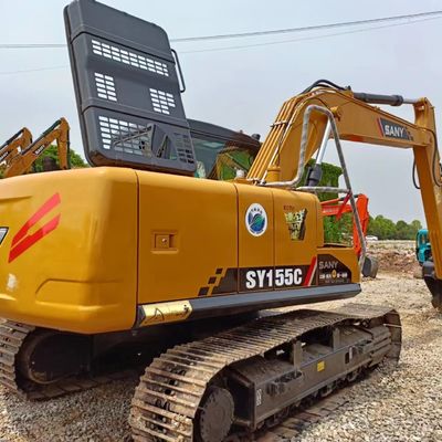 Sany 155 Great Performance 15.5TON SY155C PRO Levering met originele hydraulische cilinder