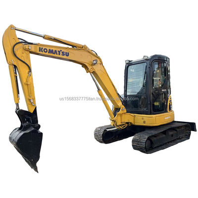 Originele Komatsu PC50 Hydraulische graafmachine Crawler Gebruikte graafmachine in goede staat