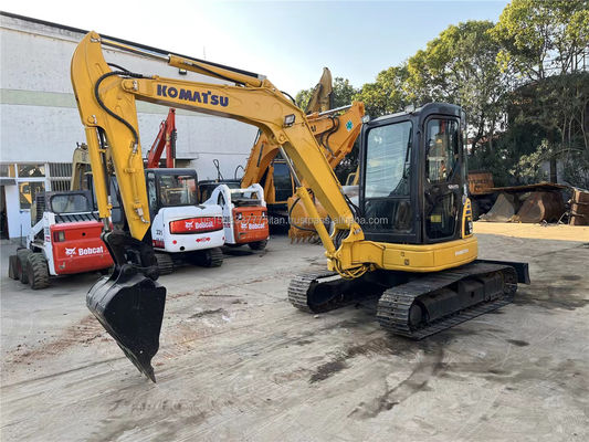 Originele Komatsu PC50 Hydraulische graafmachine Crawler Gebruikte graafmachine in goede staat