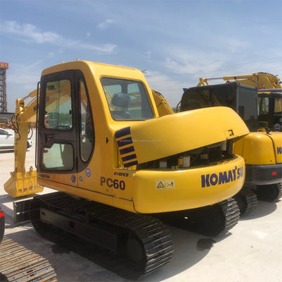 Originele hydraulische pomp Komatsu PC60 Gebruikte graafmachine met 0-2000 werkuren