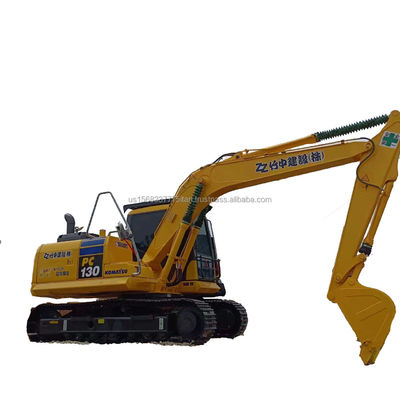 Shanghai Komatsu PC130 graafmachine met originele hydraulische pomp en lage werktijden