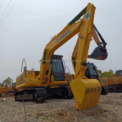 Shanghai Komatsu PC130 graafmachine met originele hydraulische pomp en lage werktijden
