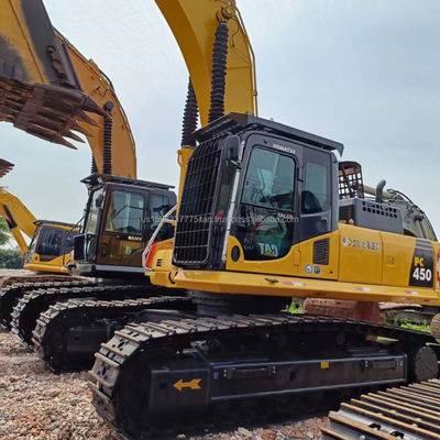 Gebruikte Komatsu PC450-7 graafmachine met lage werktijden en 2M3 emmercapaciteit