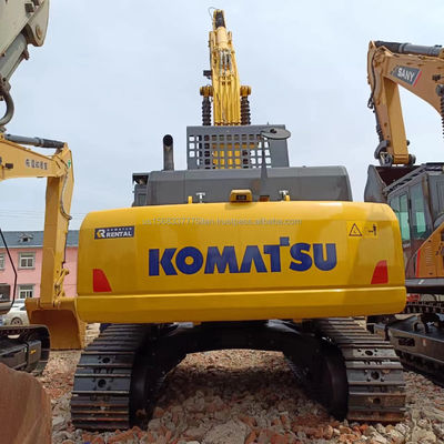 Gebruikte Komatsu PC450-7 graafmachine met lage werktijden en 2M3 emmercapaciteit