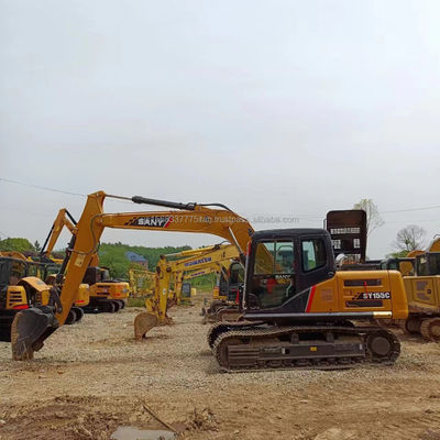 SANY SY155C graafmachine Uitstekende conditie voor mijnbouwwerk lage werktijden en motor