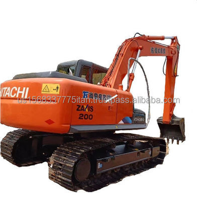 Gebruikte Hitachi ZX70 graafmachine met originele hydraulische klep en 10 ton bedrijfsgewicht