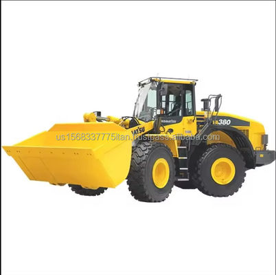 Komatsu WA 380 originele gebruikte laadmachine met een uitstekende prestatie in bouwmaterialen winkels
