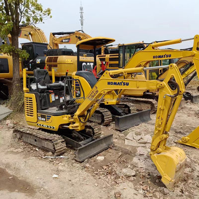 2016 Komatsu PC18MR Mini gebruikte graafmachine Crawler graafmachine met originele hydraulische klep