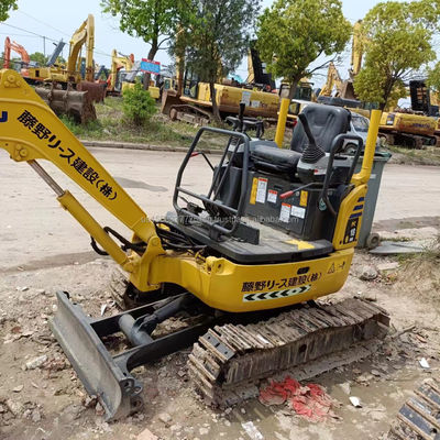 2016 Komatsu PC18MR Mini gebruikte graafmachine Crawler graafmachine met originele hydraulische klep