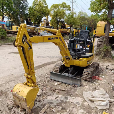 2016 Komatsu PC18MR Mini gebruikte graafmachine Crawler graafmachine met originele hydraulische klep