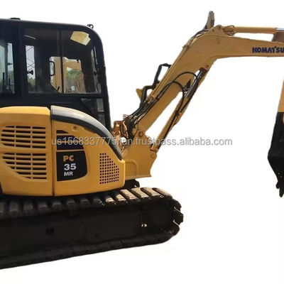 Komatsu PC35 Mini Hydraulische Graafmachine Gebruikte Crawler Graafmachine 3670 KG Machine Gewicht
