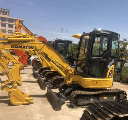 Komatsu PC35 Mini gebruikte graafmachine met 0-2000 werkuren Hydraulische kruipgraafmachine