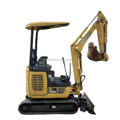 Komatsu PC18MR Mini Gebruikte graafmachine Hydraulische graafmachine Crawler 1865 KG Machine Gewicht