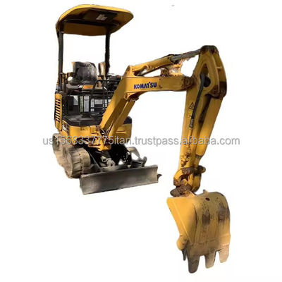 Komatsu PC18MR Mini Hydraulische Graafmachine Gebruikte Graafmachine Harga Crawler Jaar 2016 0.13M3