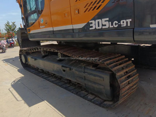 30 ton 305 Crawler graafmachine met 0-2000 werkuren in Korea Gebruikte Hyundai 305LC-9T