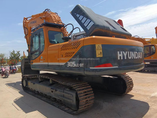 30 ton 305 Crawler graafmachine met 0-2000 werkuren in Korea Gebruikte Hyundai 305LC-9T