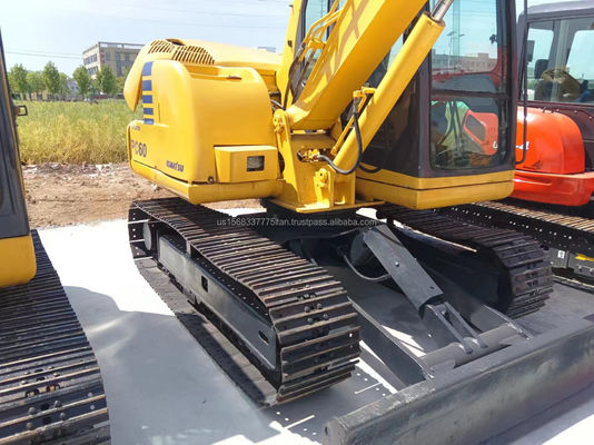 Komatsu PC60 gebruikte graafmachine 40kw en lage werktijden 0-2000