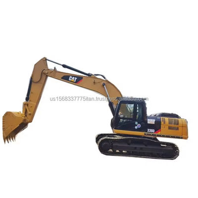 30 ton gebruikte Cat 330 graafmachine met lage werktijden en originele hydraulische pomp