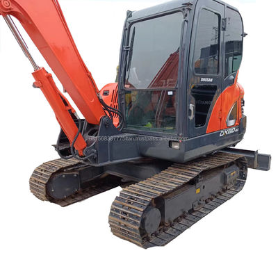DOOSAN DX60 graafmachine Uitstekend rendement Perfect voor hydraulische bouwmachine