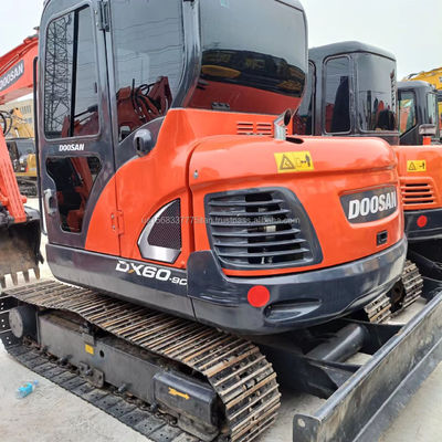 DOOSAN DX60 graafmachine met uitstekende efficiëntie en goede prestaties tegen betaalbare prijzen
