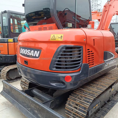 DOOSAN DX60 graafmachine met uitstekende efficiëntie en goede prestaties tegen betaalbare prijzen