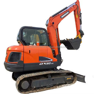 DOOSAN DX60 graafmachine 2016 Jaar 40kw Kracht Uitstekende efficiëntie en goede prestaties