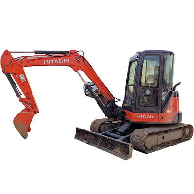 5ton mini graafmachine Hitachi ZX50u en originele hydraulische pomp uit Japan voor invoer