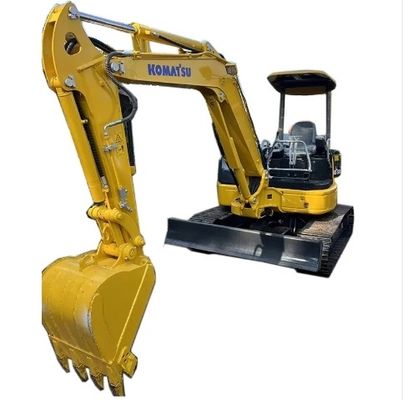 Komatsu PC56 5,6 ton Hydraulische Mini Digger Crawler Graafmachine in goede staat uit Japan