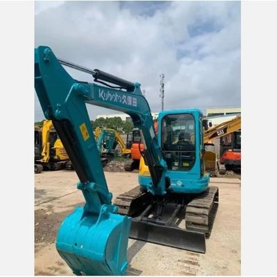 Mini tweedehands graafmachine 5,5 TON Kubota U55 Graafmachine Originele Hydraulische Pomp Gebruikt