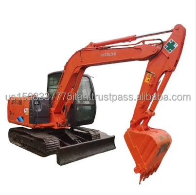 Gebruikte Hitachi ZX60 graafmachine met originele hydraulische klep en 7000 kg machinegewicht