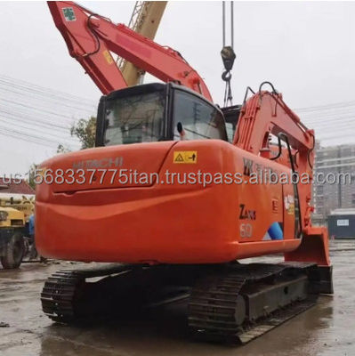 Gebruikte Hitachi ZX60 graafmachine met originele hydraulische klep en 7000 kg machinegewicht