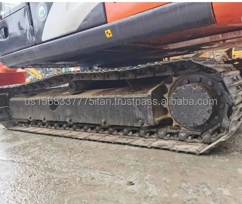 Gebruikte Hitachi ZX60 graafmachine met originele hydraulische klep en 7000 kg machinegewicht