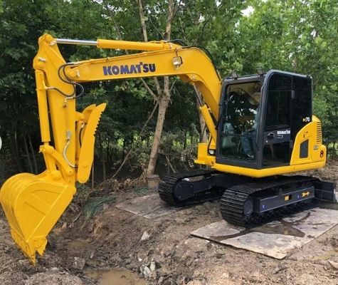 Komatsu PC70 7T Gebruikte graafmachine met een emmercapaciteit van 0,2 m3 en goede loopconditie