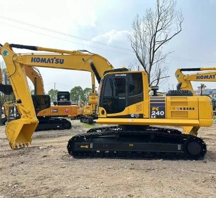 24TON Komatsu graafmachine met 119 kW vermogen en originele hydraulische klep tegen betaalbare prijs
