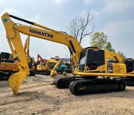 24TON Komatsu graafmachine met 119 kW vermogen en originele hydraulische klep tegen betaalbare prijs