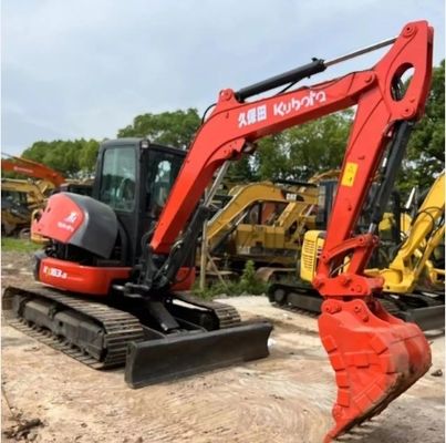Oorspronkelijke hydraulische cilinder 6ton Kubota mini graafmachine KX163 met 0-2000 werkuren