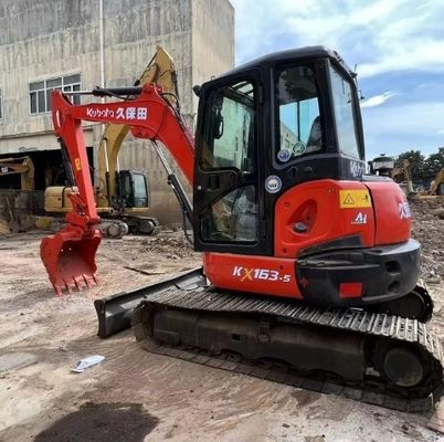 Oorspronkelijke hydraulische cilinder 6ton Kubota mini graafmachine KX163 met 0-2000 werkuren