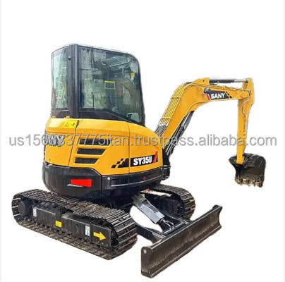 Sany SY35U Mini Digger met originele hydraulische pomp en ISUZU motor