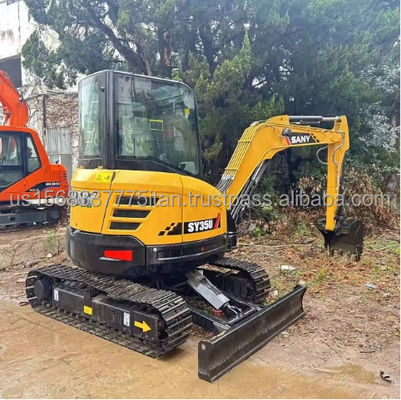 Sany SY35U Mini Digger met originele hydraulische pomp en ISUZU motor