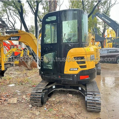 Sany SY35U Mini Digger met originele hydraulische pomp en ISUZU motor