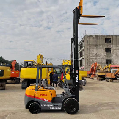 Originele Japanse gebruikte 3 ton vorklift TCM vorklift vervaardiging met uitstekende prestaties
