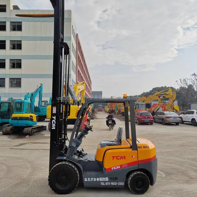 Uitstekende prestaties Japan TCM Vorklift Vervaardiging Gebruikte Vorklift 3 Ton TCM25 Motor
