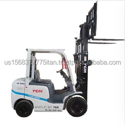 Gebruikte TCM YGB 3 ton vorklift Japan vervaardigd en aangedreven door originele hydraulische pomp