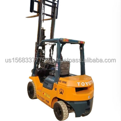 Originele Japanse 45kw Toyota 4,5 ton vorklift FD45 heftruck voor zware lading
